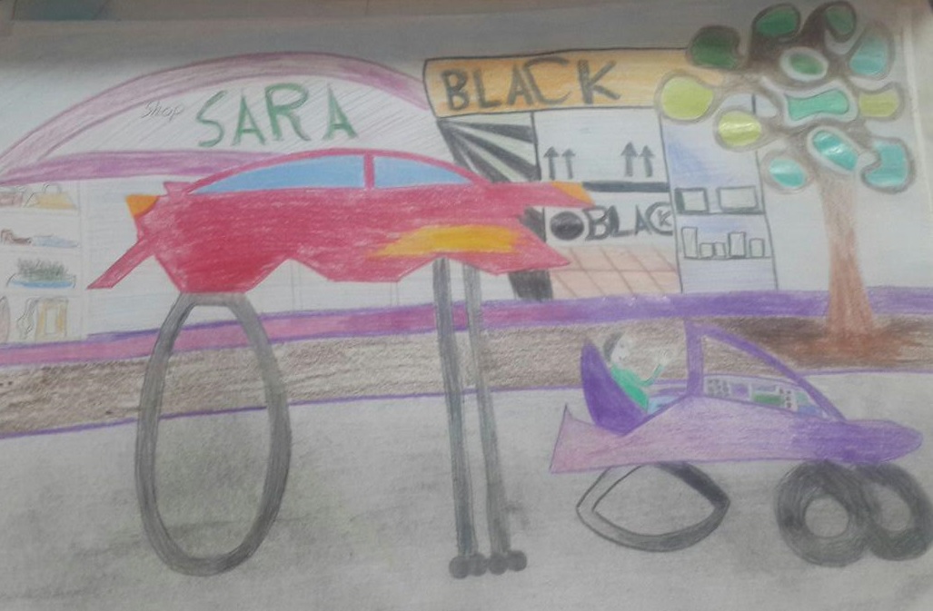 نقاشی بچه ها از آینده